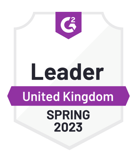 G2 badge: United Kingdom Leader