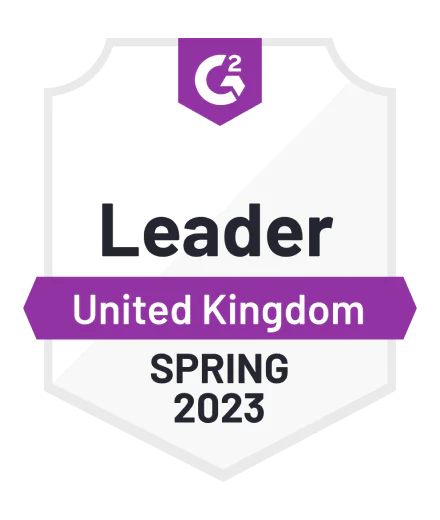 G2 badge: United Kingdom Leader