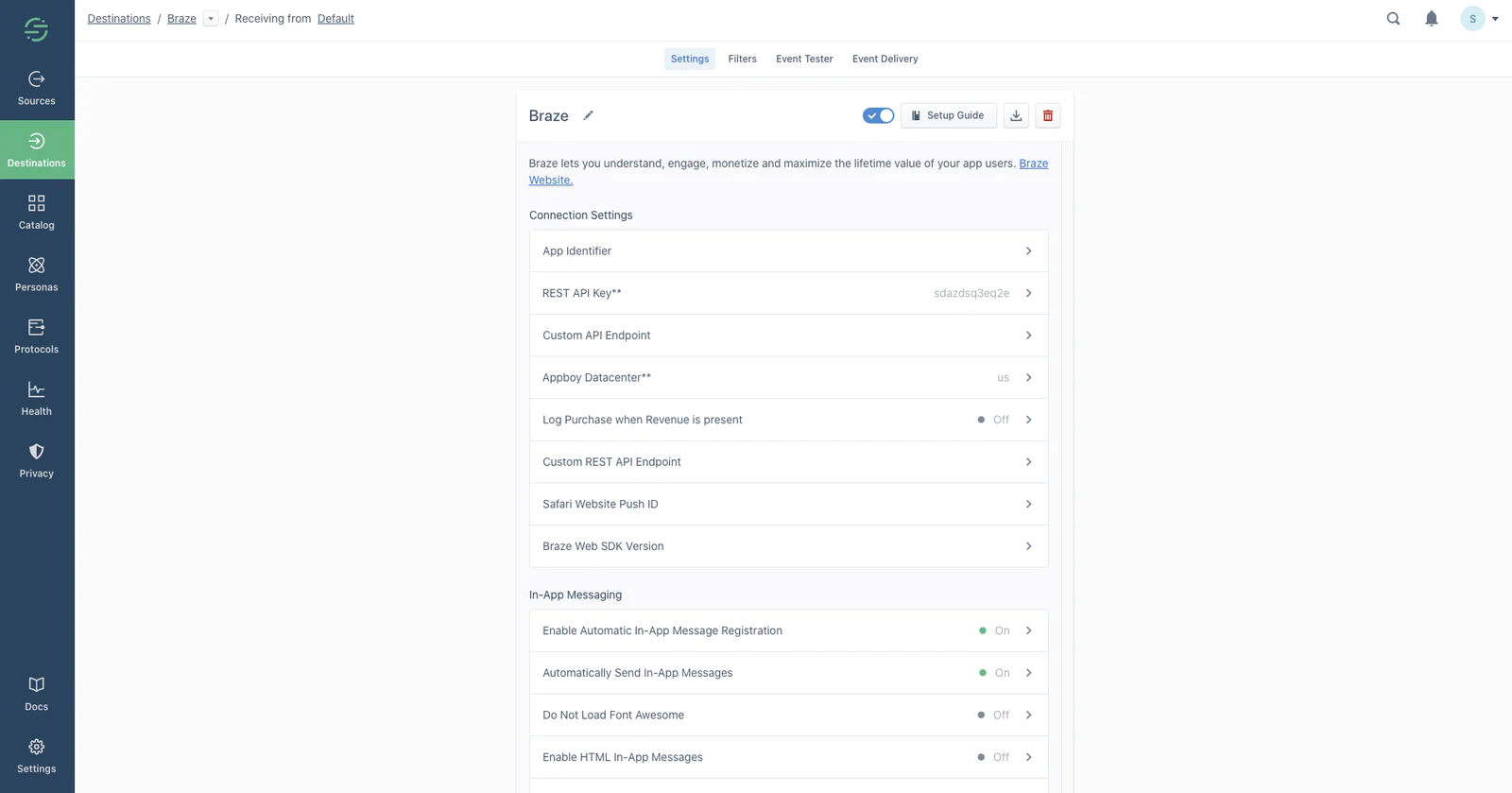 segment-braze-destination-settings