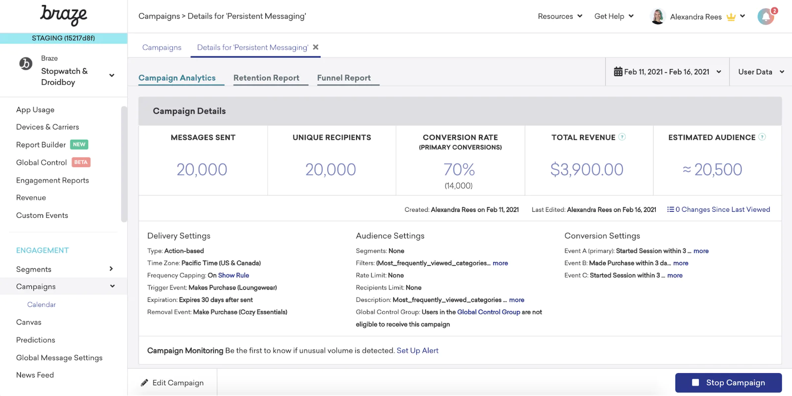 braze-sms-campaign-results