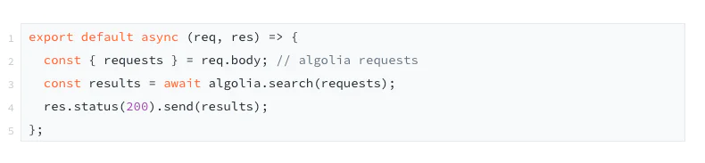algolia-server-code